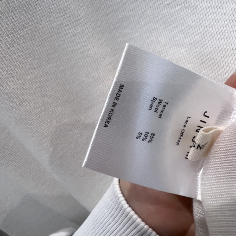 JINSIM韓國直郵實拍女裝新款熱賣職業推薦26春夏休閑長袖T恤JINSIM長袖T恤