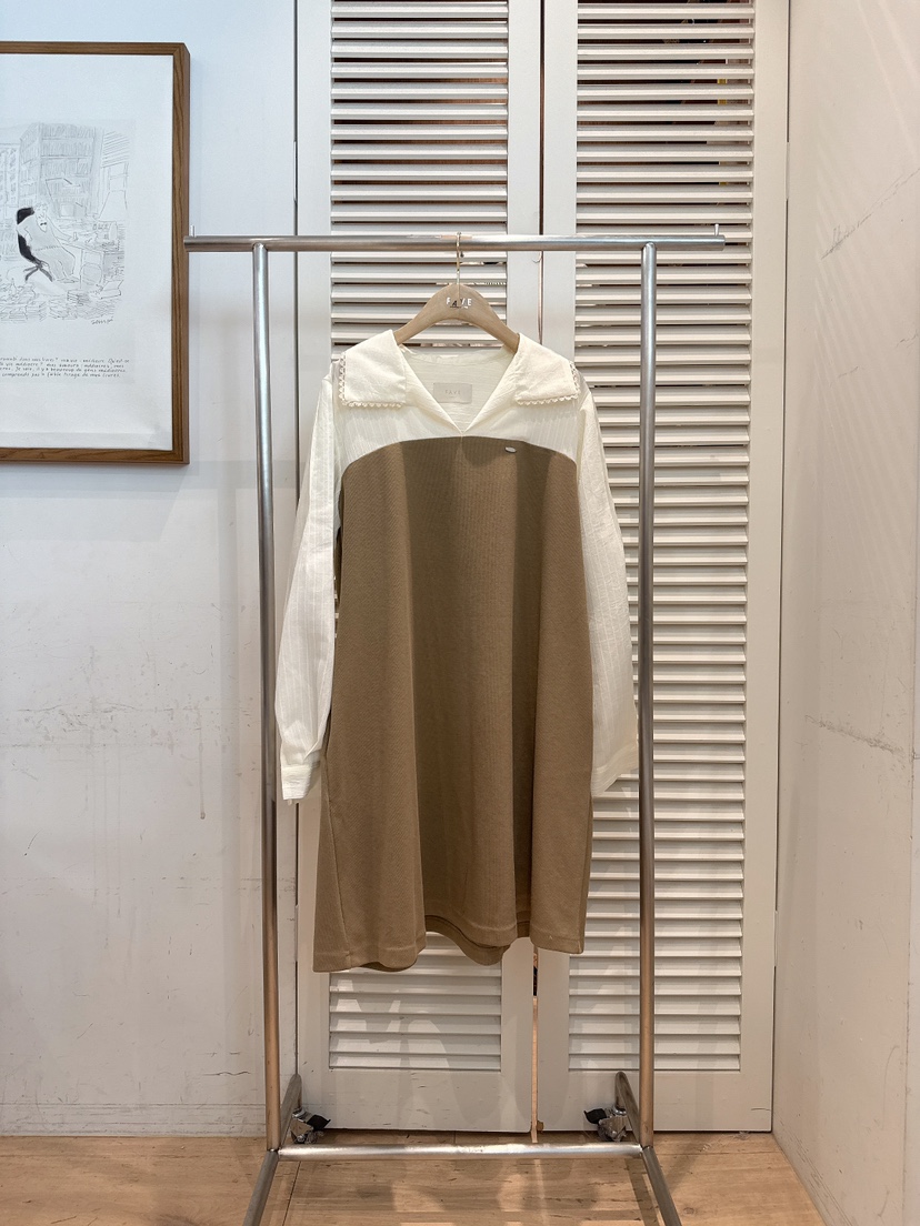 FAVE-L韓國東大門代購女裝新品26春夏熱賣時尚職業連衣裙FAVE-L連衣裙圖色2