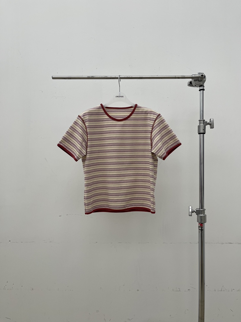 ATMOSPHERE韓國直郵女士新款時尚26春夏職業推薦熱賣休閑T恤ATMOSPHERE/BLINGT恤圖色1