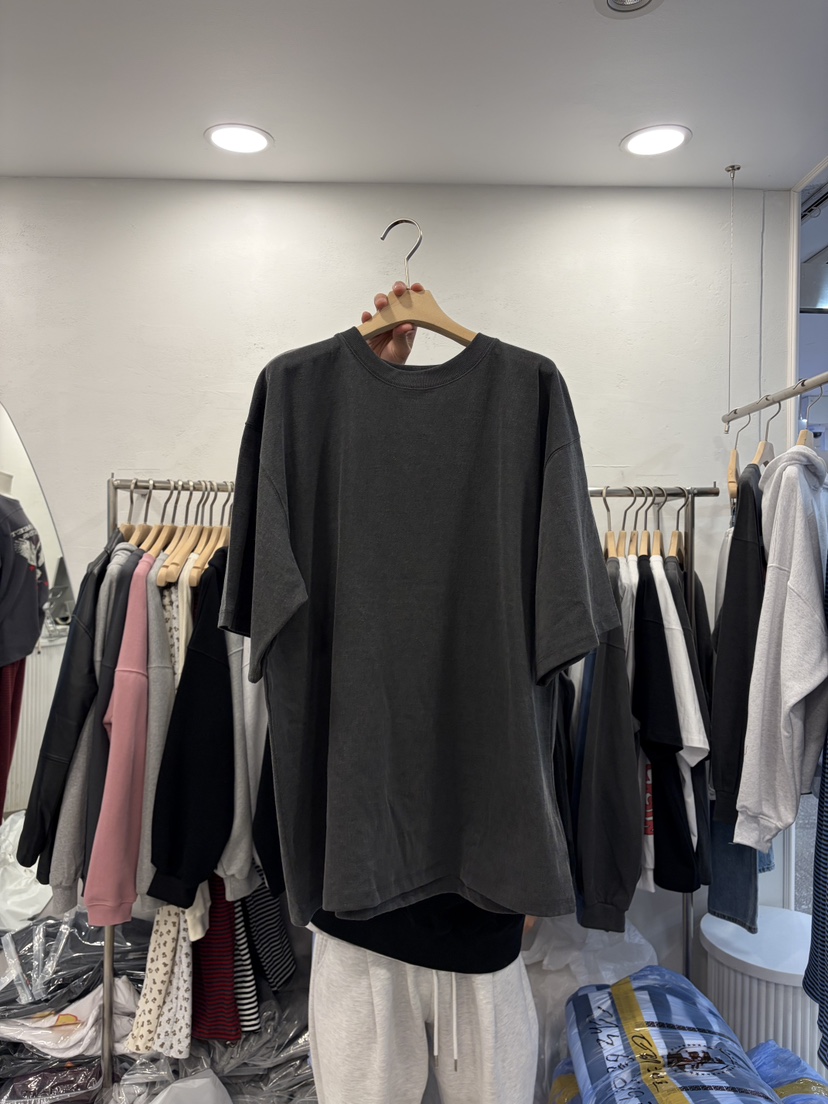 DELICATE韓國直郵女士新款休閑職業推薦人氣熱賣時尚26春夏T恤DELICATET恤圖色2墨