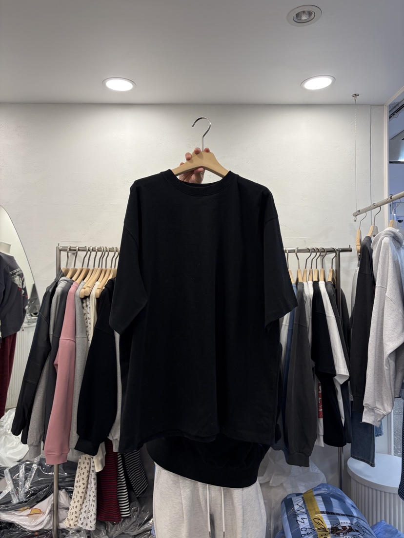 DELICATE韓國直郵女士新款休閑職業推薦人氣熱賣時尚26春夏T恤DELICATET恤圖色3黑