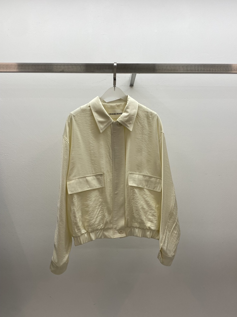 WEARABLE-L韓國東大門直郵女士新款熱賣時尚職業夾克透明WEARABLE夾克圖色1