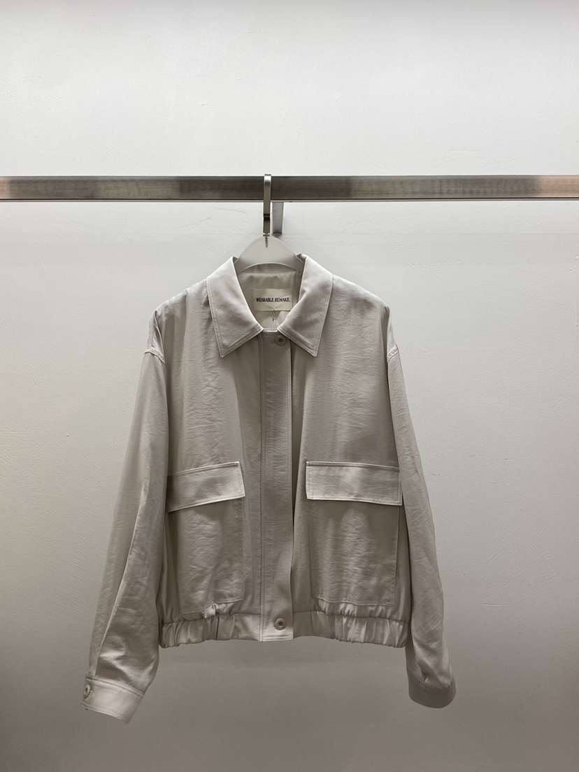 WEARABLE-L韓國東大門直郵女士新款熱賣時尚職業夾克透明WEARABLE夾克圖色2