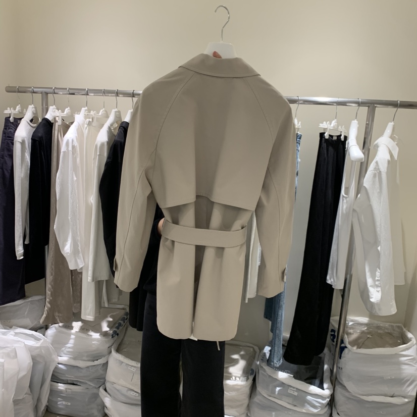 MASCULINE韓國代購女裝新品熱賣休閑推薦職業夾克含腰帶棉MASCULINE夾克