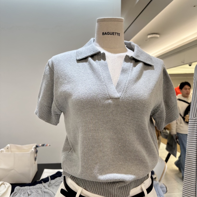 BAGUETTE-P韓國代購女士新款休閑熱賣職業推薦人氣針織衫BAGUETTE-P針織衫圖色1