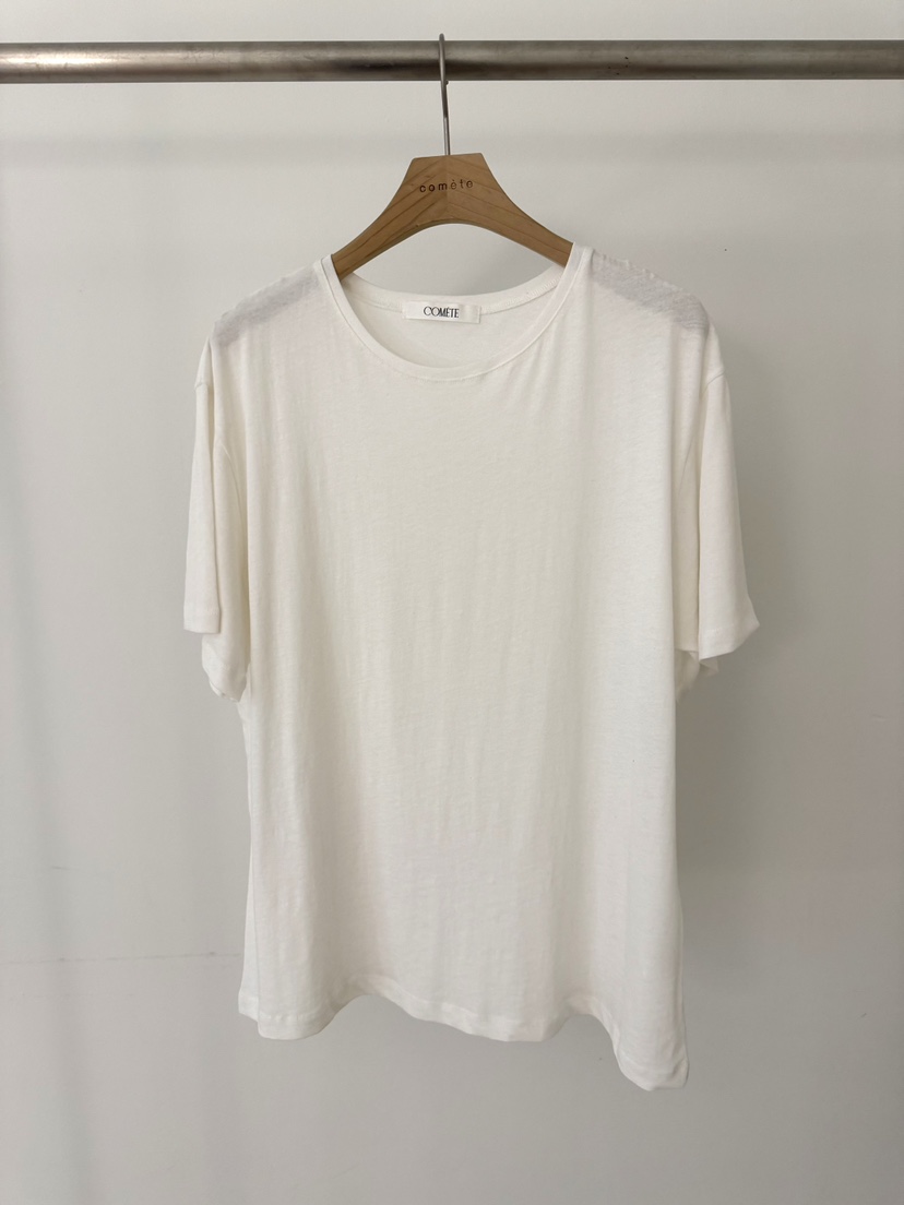 COMETE韓國代購女士新品熱賣推薦休閑職業時尚26春夏人氣T恤COMETET恤圖色1