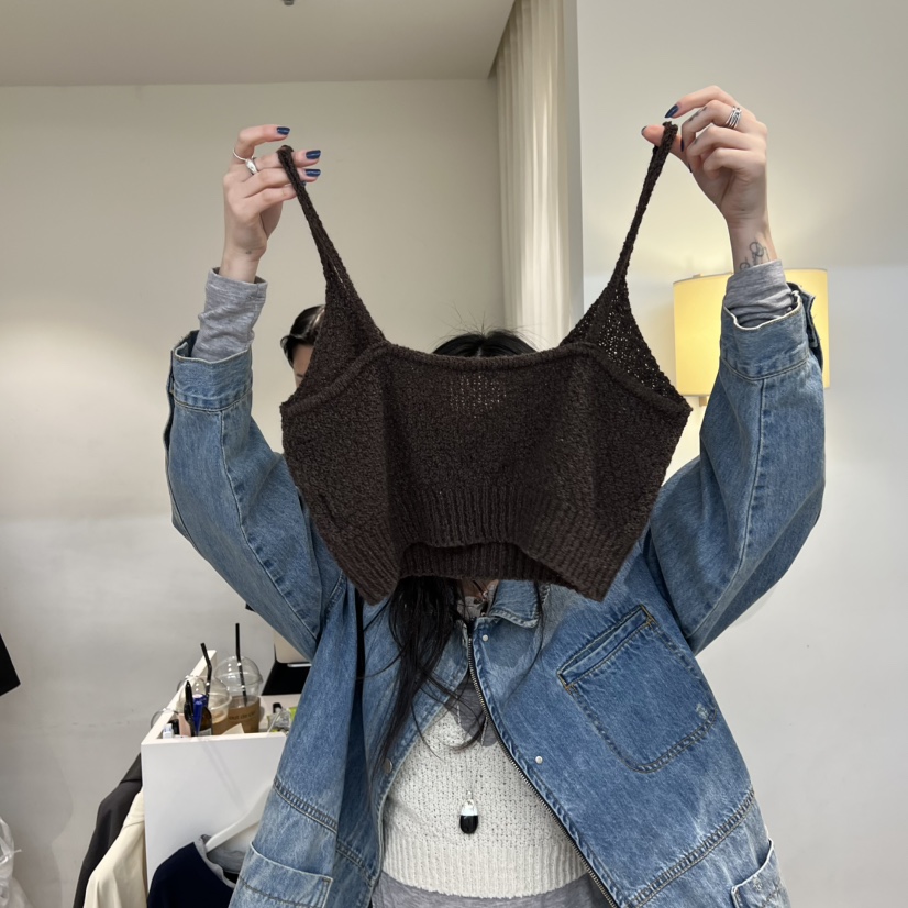 JINSIM韓國東大門直郵女裝新款休閑推薦時尚熱賣吊帶背心JINSIM吊帶/背心