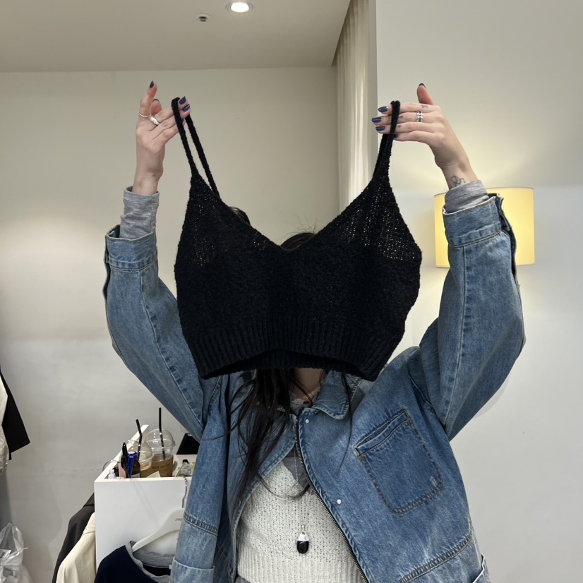 JINSIM韓國東大門直郵女裝新款休閑推薦時尚熱賣吊帶背心JINSIM吊帶/背心圖色2