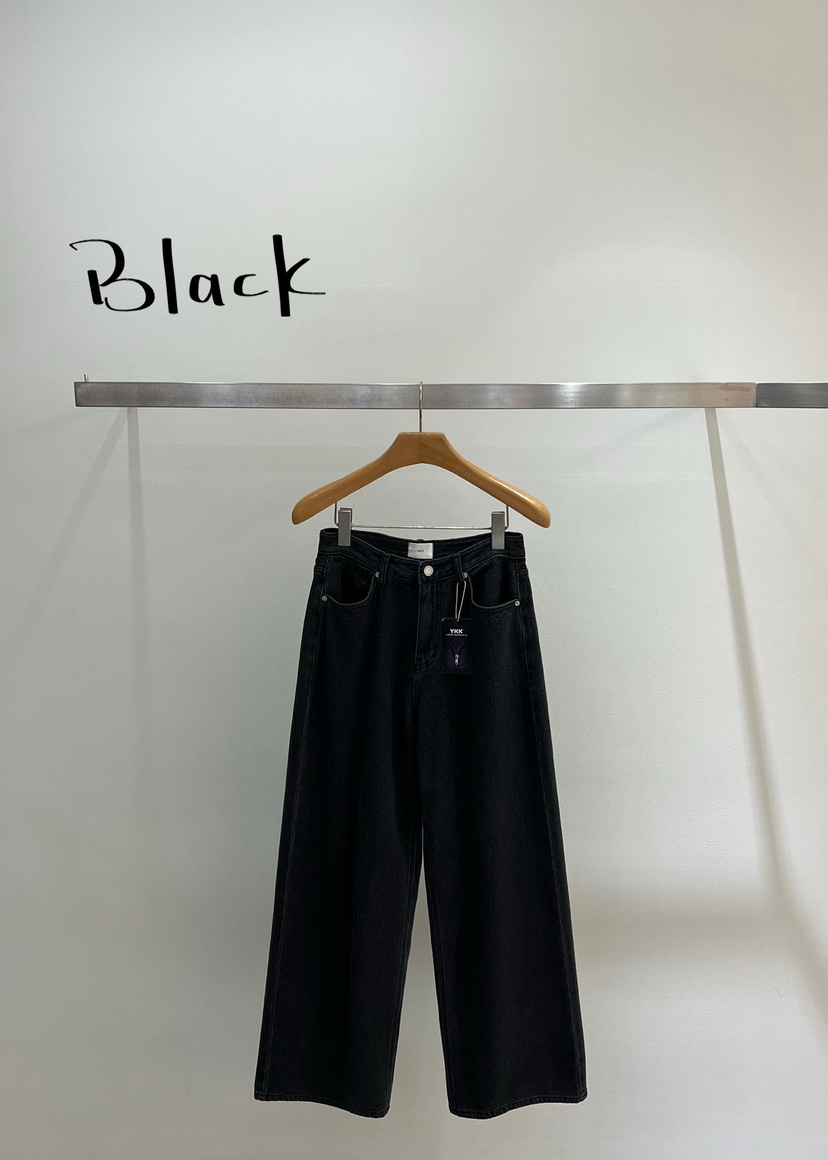 ONESTASTE韓國東大門代購女士新品休閑推薦職業牛仔褲粗花呢TASTE/ONESTASTE牛仔褲圖色2