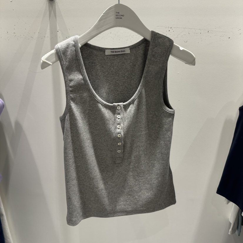 THE SECOND GROW/QUEENSRABBIT韓國直郵女裝新品26春夏吊帶背心THE SECOND GROW/QUEENSRABBIT吊帶/背心圖色4