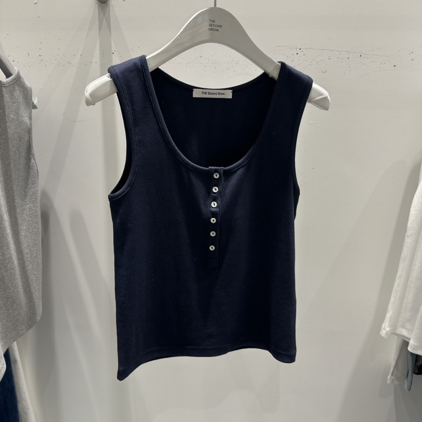 THE SECOND GROW/QUEENSRABBIT韓國直郵女裝新品26春夏吊帶背心THE SECOND GROW/QUEENSRABBIT吊帶/背心圖色5