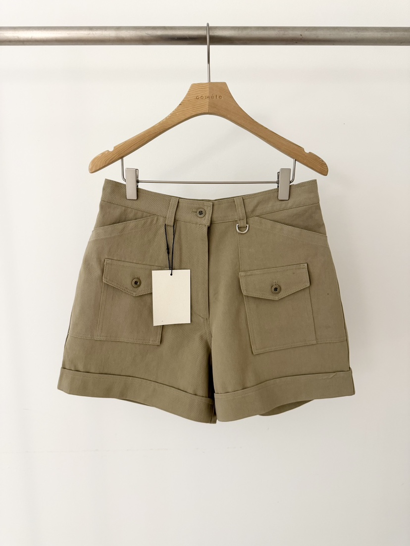COMETE韓國東大門直郵女裝新款休閑時尚職業26春夏短褲工裝COMETE短褲圖色2