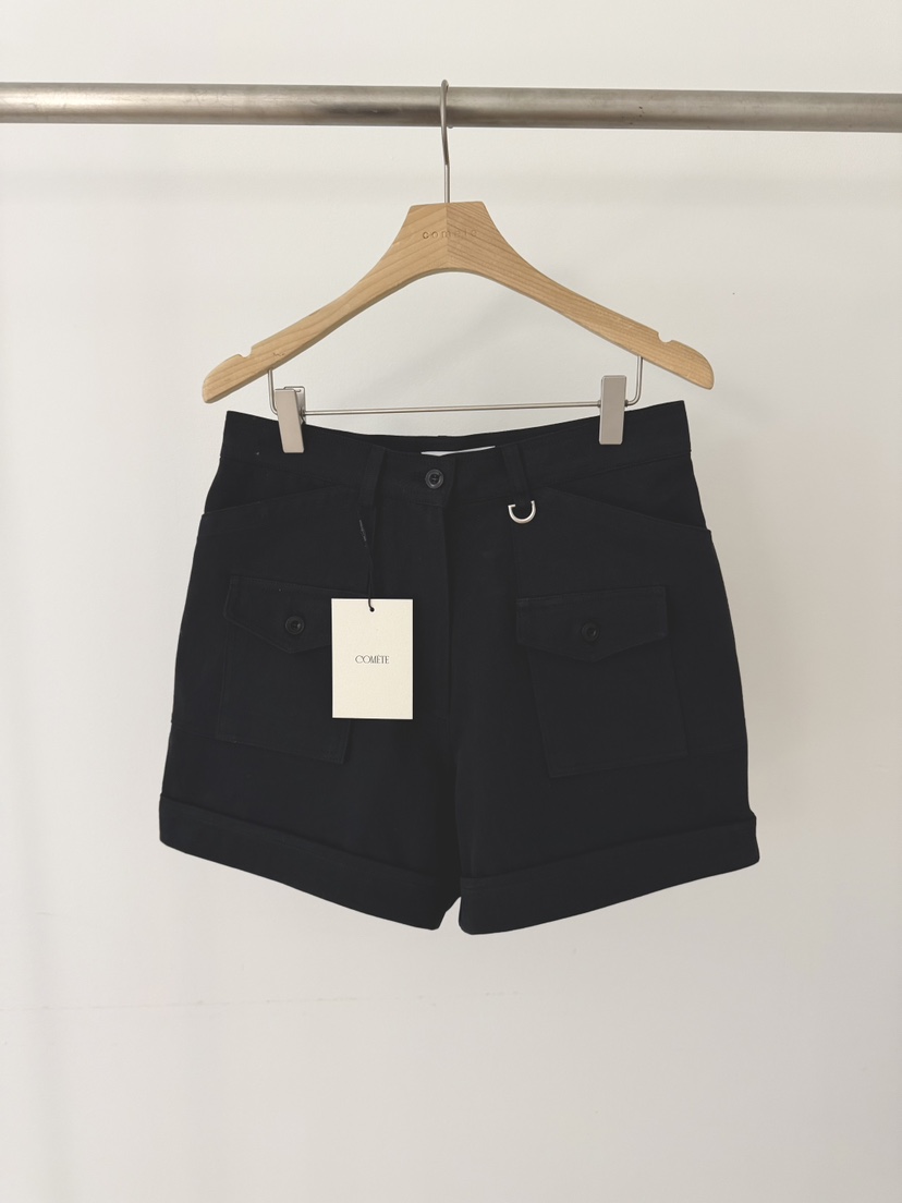 COMETE韓國東大門直郵女裝新款休閑時尚職業26春夏短褲工裝COMETE短褲圖色3
