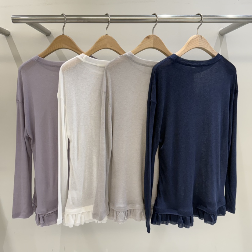 SELECT MARKET韓國直郵女士新品推薦熱賣26春夏休閑長袖T恤SELECT MARKET長袖T恤