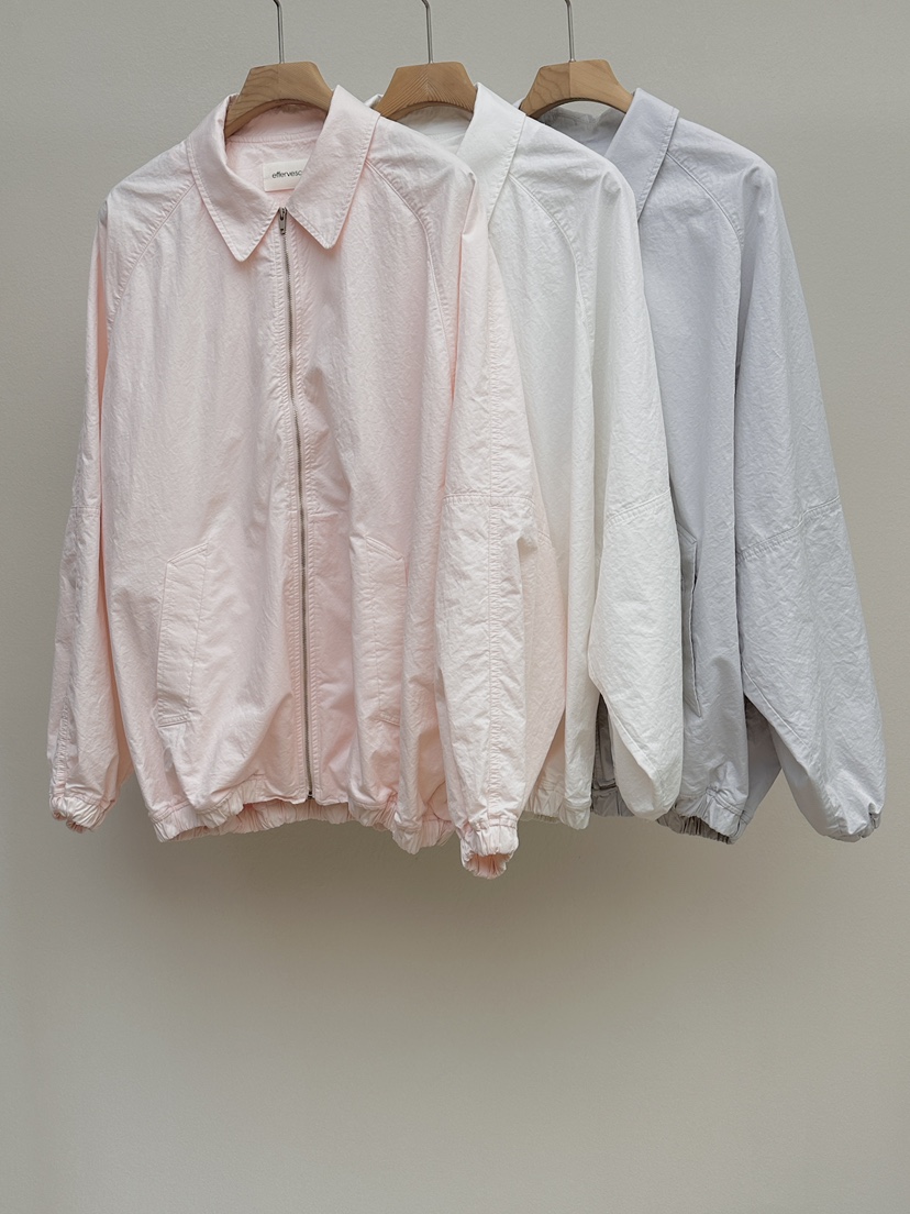 EFFERVESCENT韓國代購女士新款26春夏休閑時尚夾克插肩袖evc/effervescent夾克