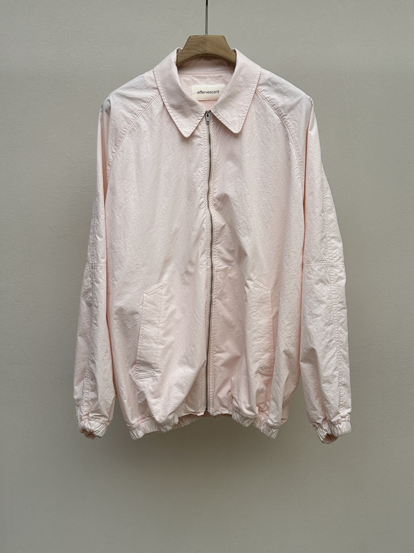 EFFERVESCENT韓國代購女士新款26春夏休閑時尚夾克插肩袖evc/effervescent夾克圖色1