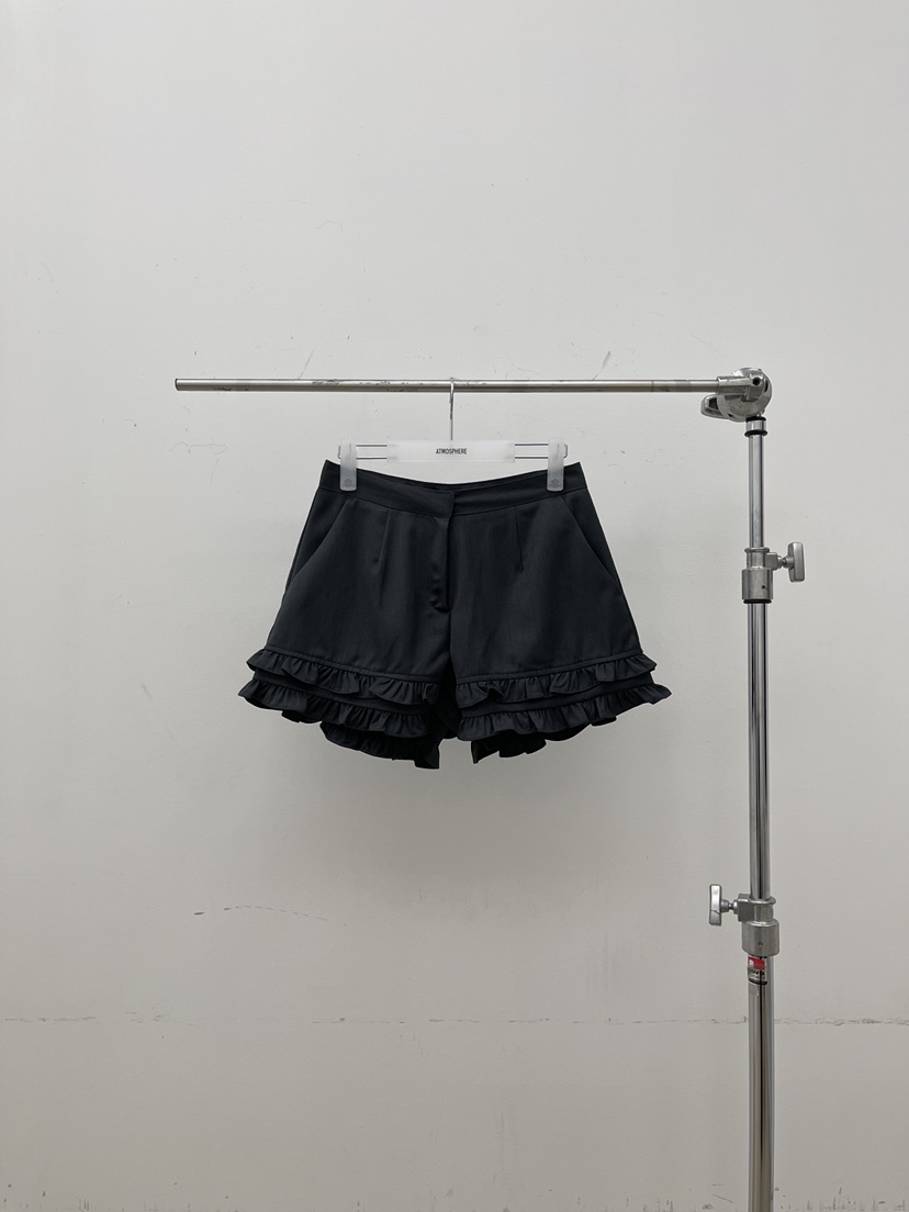 ATMOSPHERE韓國直郵女士新款時尚人氣26春夏推薦休閑短褲ATMOSPHERE/BLING短褲圖色1墨