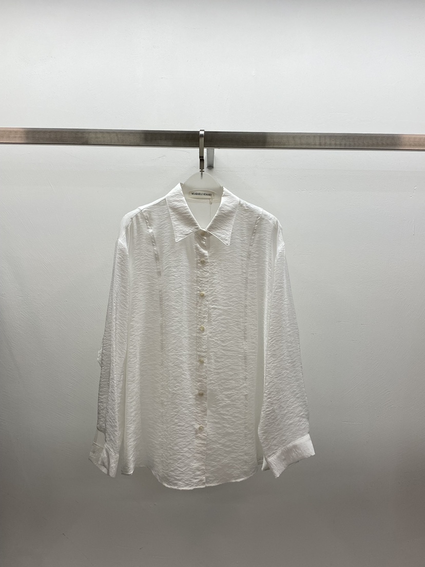 WEARABLE-L韓國東大門直郵女裝新品休閑推薦26春夏襯衫蕾絲衫WEARABLE襯衫/蕾絲衫圖色1