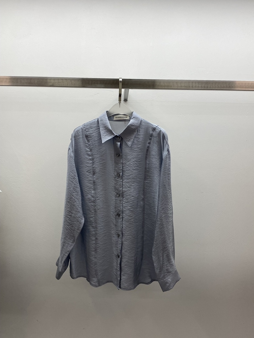 WEARABLE-L韓國東大門直郵女裝新品休閑推薦26春夏襯衫蕾絲衫WEARABLE襯衫/蕾絲衫圖色2