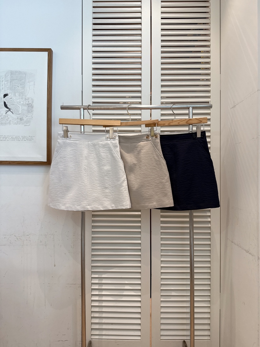 FAVE-L韓國直郵女裝新品時尚休閑推薦26春夏職業熱賣短裙FAVE-L短裙