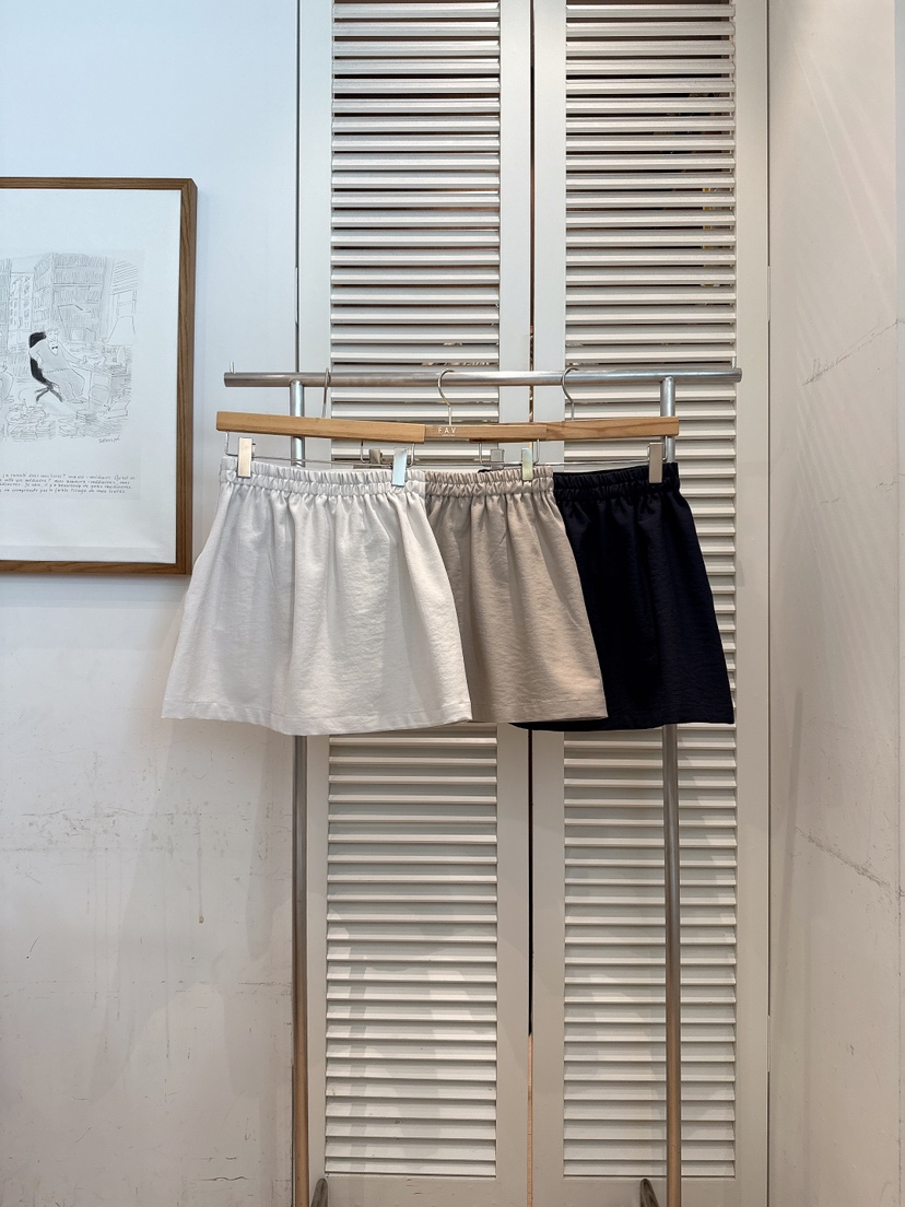 FAVE-L韓國直郵女裝新品時尚休閑推薦26春夏職業熱賣短裙FAVE-L短裙