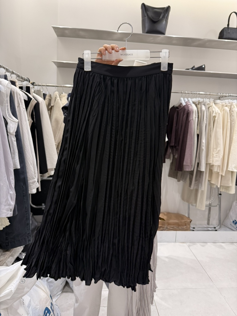 WOOD SAGE韓國東大門代購女士新品時尚半身裙中短裙百褶褶裙WOOD SAGE半身裙/中短裙圖色3