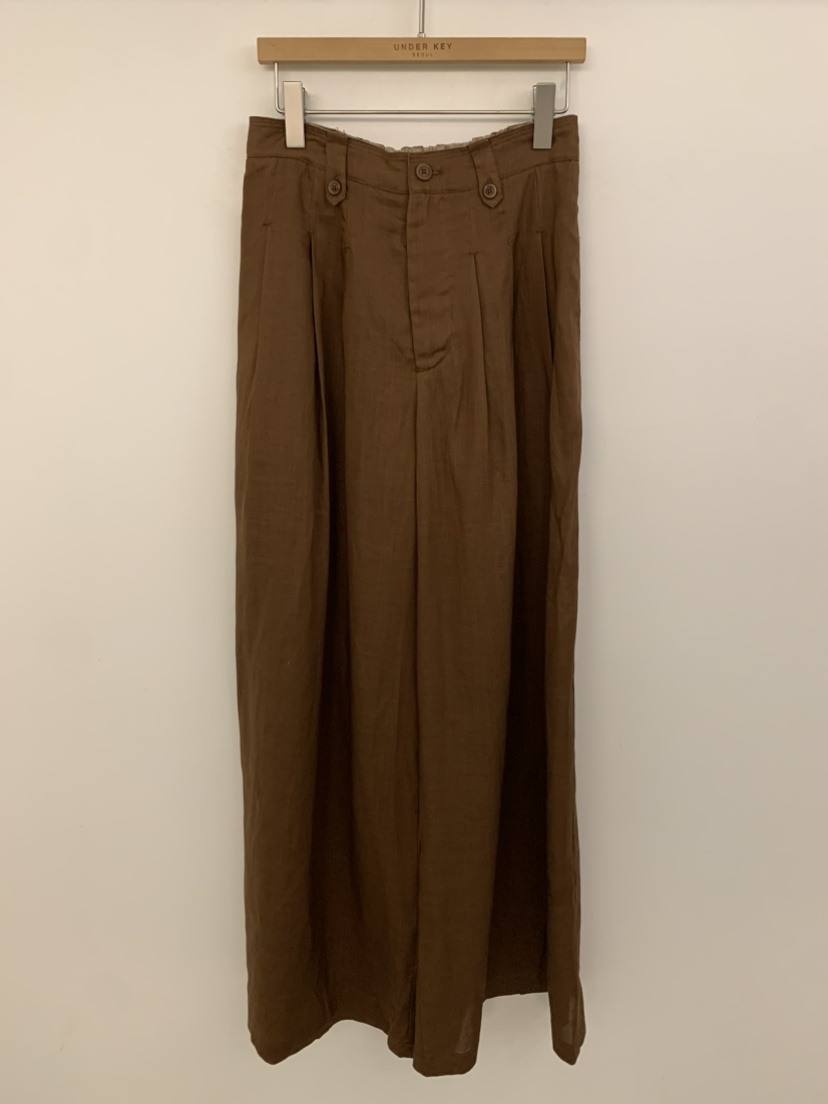 UNDER KEY韓國直郵實拍女裝新款職業推薦26春夏人氣休閑褲UNDER KEY休閑褲圖色2