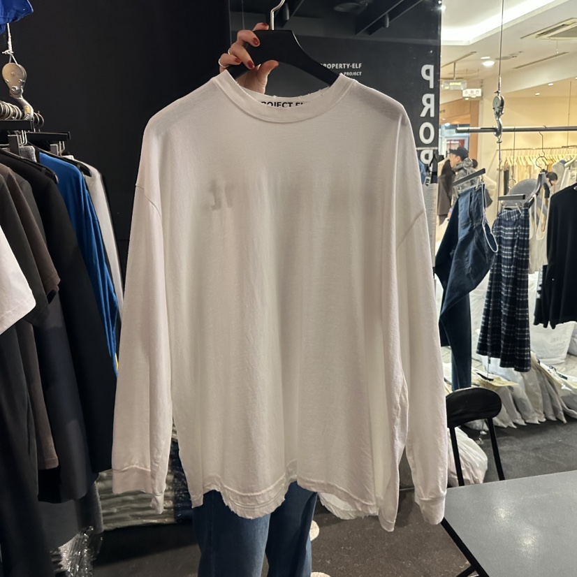 ELF-L韓國東大門代購女士新品熱賣26春夏人氣推薦長袖T恤PROJECT ELF/ELF-L長袖T恤圖色1