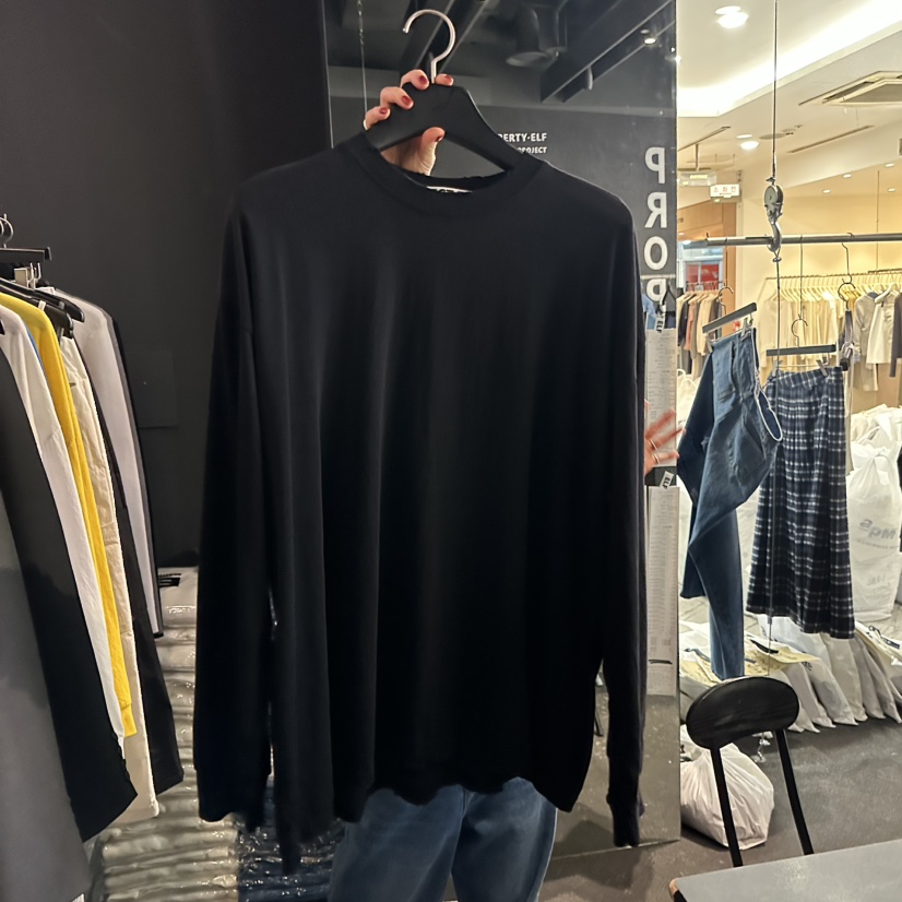 ELF-L韓國東大門代購女士新品熱賣26春夏人氣推薦長袖T恤PROJECT ELF/ELF-L長袖T恤圖色3