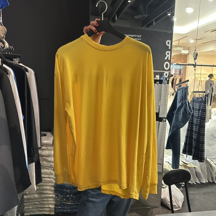 ELF-L韓國東大門代購女士新品熱賣26春夏人氣推薦長袖T恤PROJECT ELF/ELF-L長袖T恤圖色4