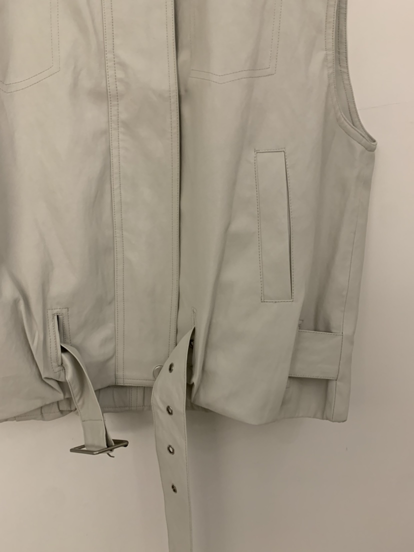 UNDER KEY韓國代購女裝新品人氣時尚26春夏休閑馬甲皮革UNDER KEY馬甲