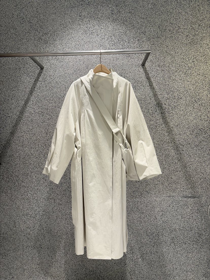 ADDICTED韓國直郵女裝新品推薦職業時尚26春夏長款風衣含包ADDICTED長款風衣