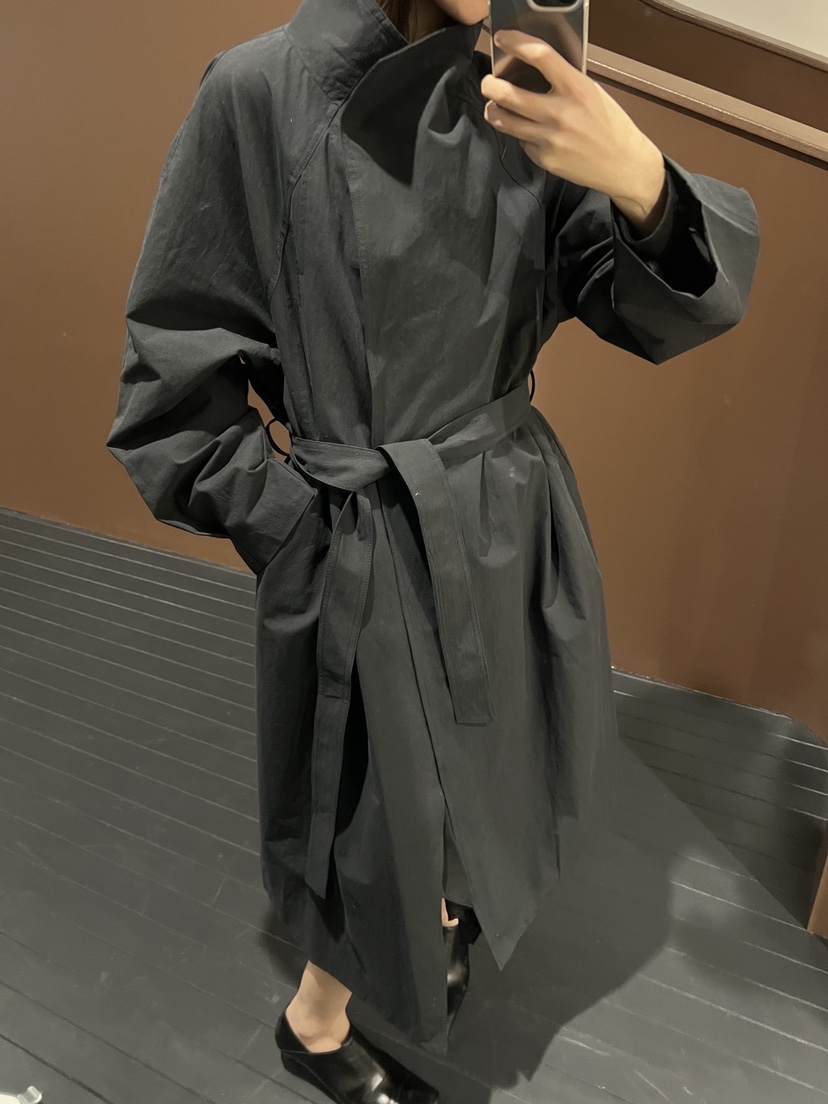 ADDICTED韓國直郵女裝新品推薦職業時尚26春夏長款風衣含包ADDICTED長款風衣