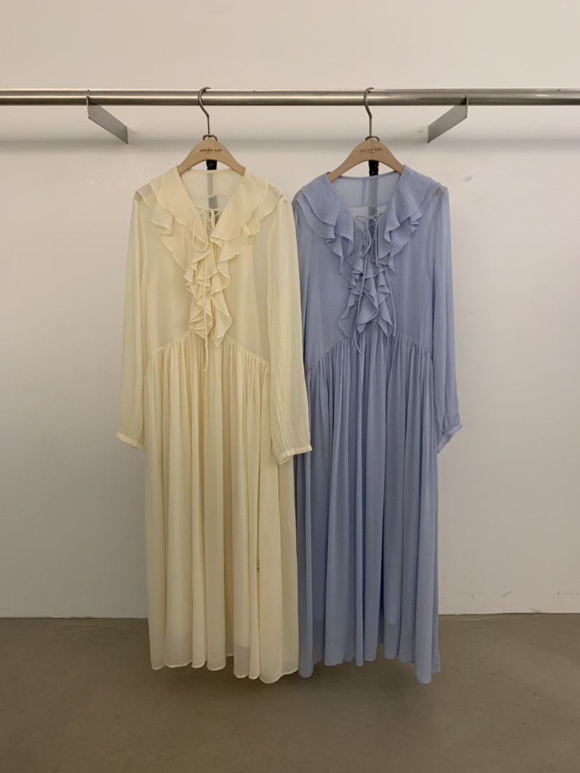 UNDER KEY韓國東大門代購女士新款休閑熱賣連衣裙含腰帶UNDER KEY連衣裙