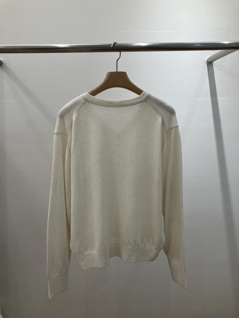 FL LANEL韓國直郵實拍女士新款職業時尚26春夏針織衫亞麻FL LANEL針織衫