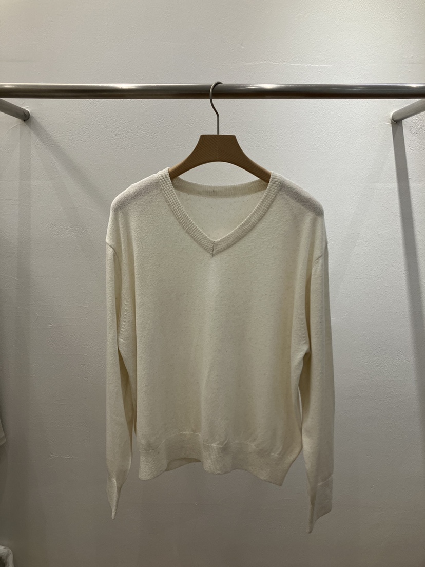 FL LANEL韓國直郵實拍女士新款職業時尚26春夏針織衫亞麻FL LANEL針織衫圖色1