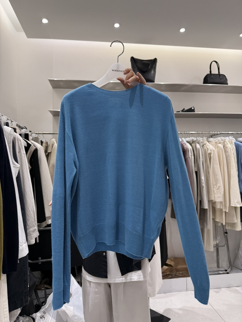 WOOD SAGE韓國直郵女裝新品時尚職業推薦26春夏休閑針織衫WOOD SAGE針織衫圖色3