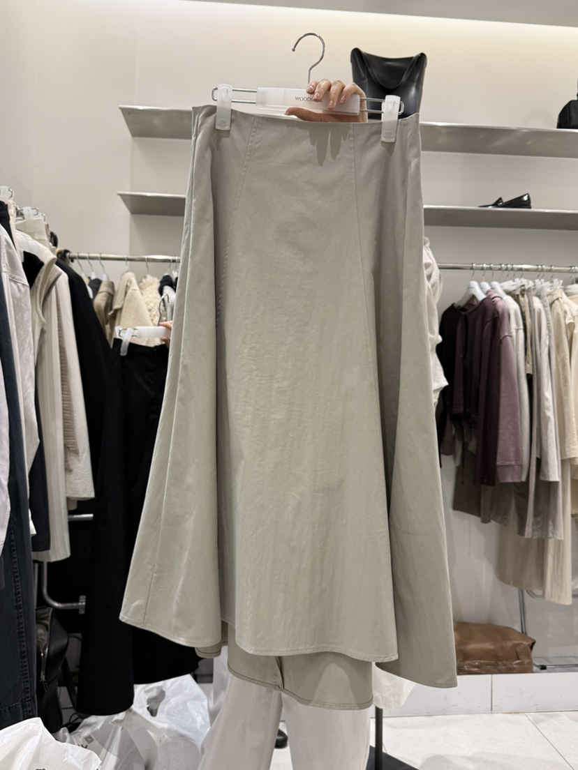 WOOD SAGE韓國東大門代購女士新款26春夏職業半身裙中短裙WOOD SAGE半身裙/中短裙圖色2