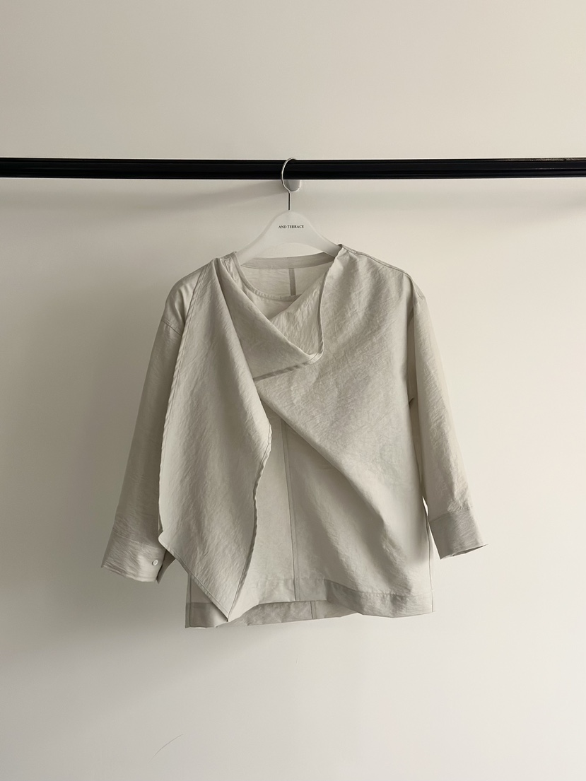 ANDTERRACE韓國直郵實拍女裝新款熱賣職業休閑襯衫蕾絲衫ANDTERRACE襯衫/蕾絲衫圖色1