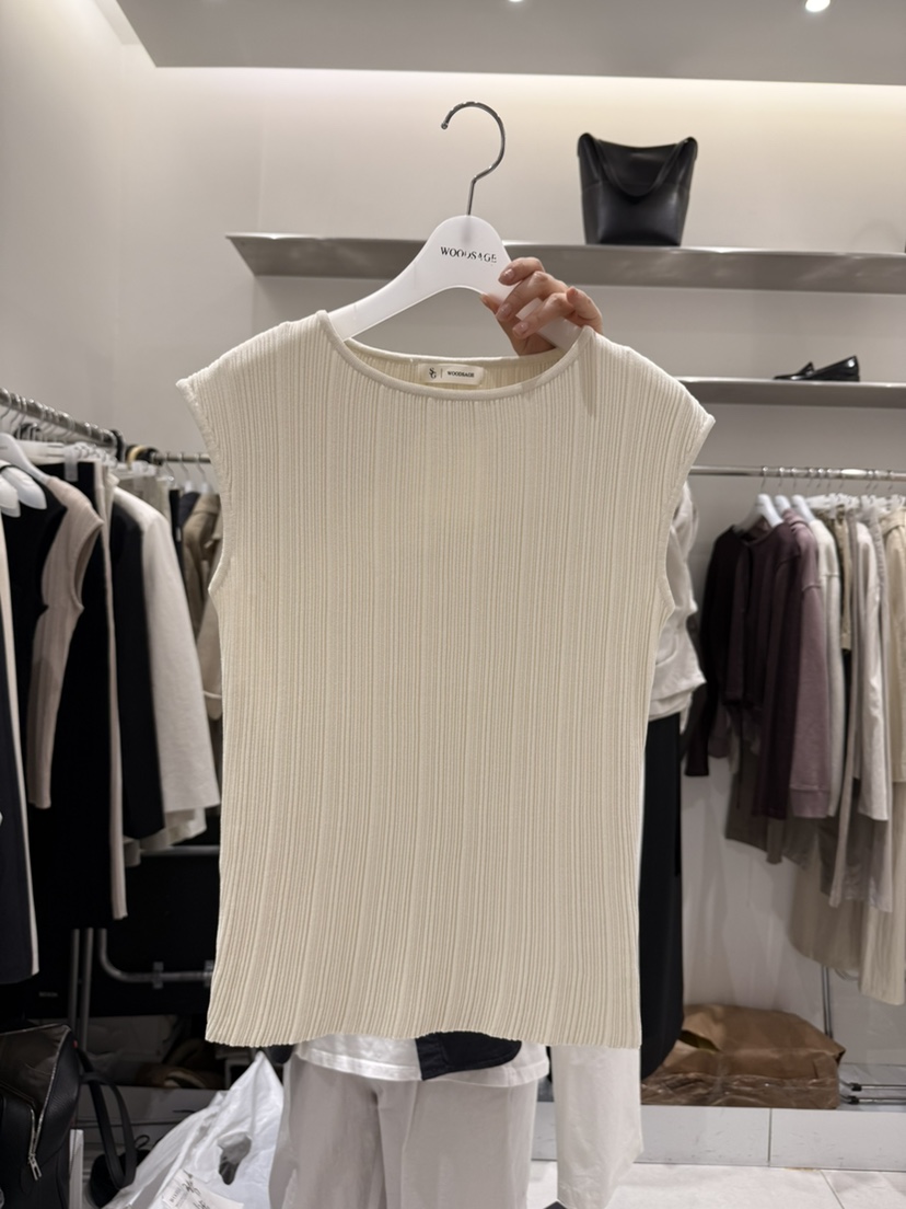 WOOD SAGE韓國代購女士新品時尚熱賣人氣職業休閑T恤褶皺WOOD SAGET恤圖色1