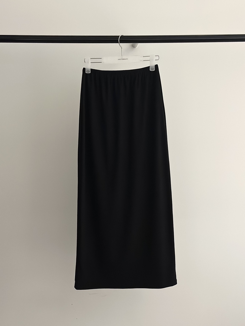 ANDTERRACE韓國東大門代購女士新款人氣熱賣休閑推薦長裙ANDTERRACE長裙圖色3黑色