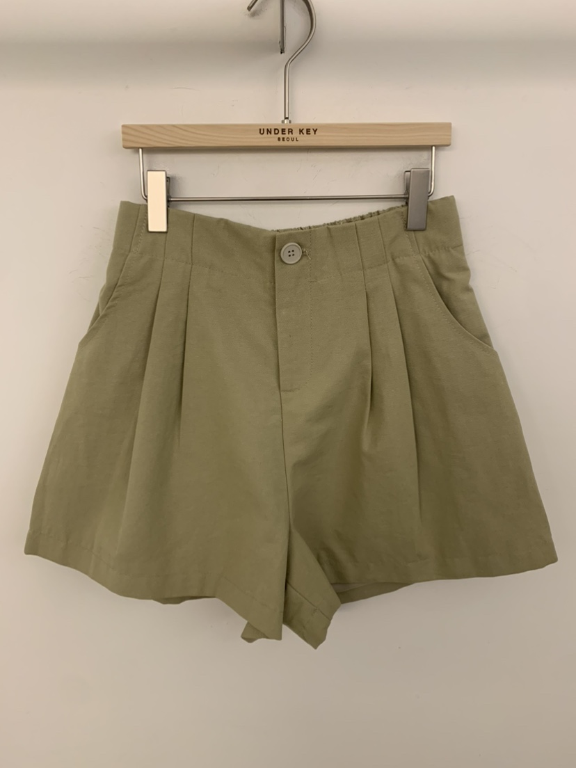 UNDER KEY韓國代購女裝新款休閑職業熱賣26春夏時尚短褲UNDER KEY短褲圖色1