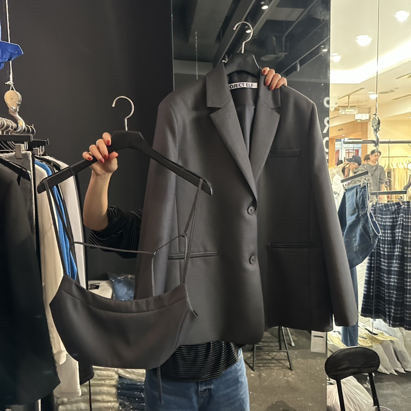 ELF-L韓國直郵實拍女裝新款推薦職業熱賣26春夏人氣夾克PROJECT ELF/ELF-L夾克