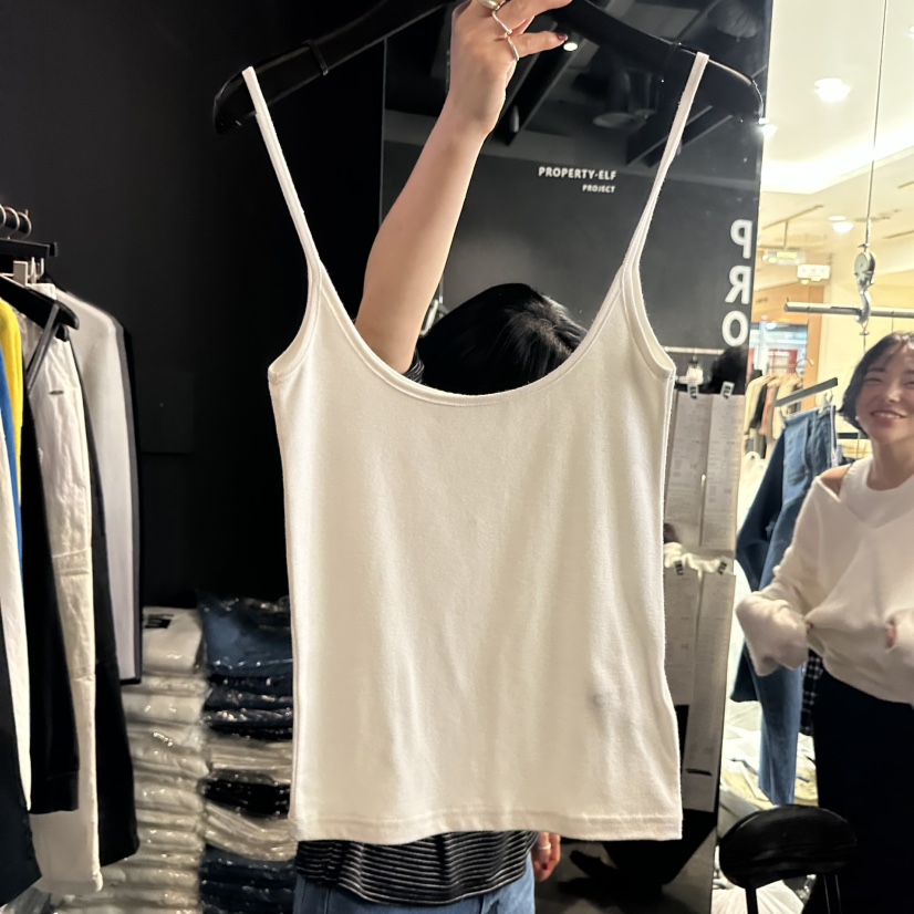 ELF-L韓國代購女裝新款熱賣人氣休閑職業時尚26春夏吊帶背心PROJECT ELF/ELF-L吊帶/背心圖色1