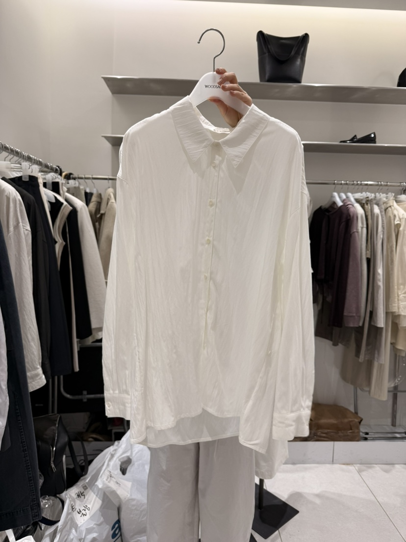 WOOD SAGE韓國直郵實拍女士新款休閑時尚熱賣襯衫蕾絲衫WOOD SAGE襯衫/蕾絲衫圖色1