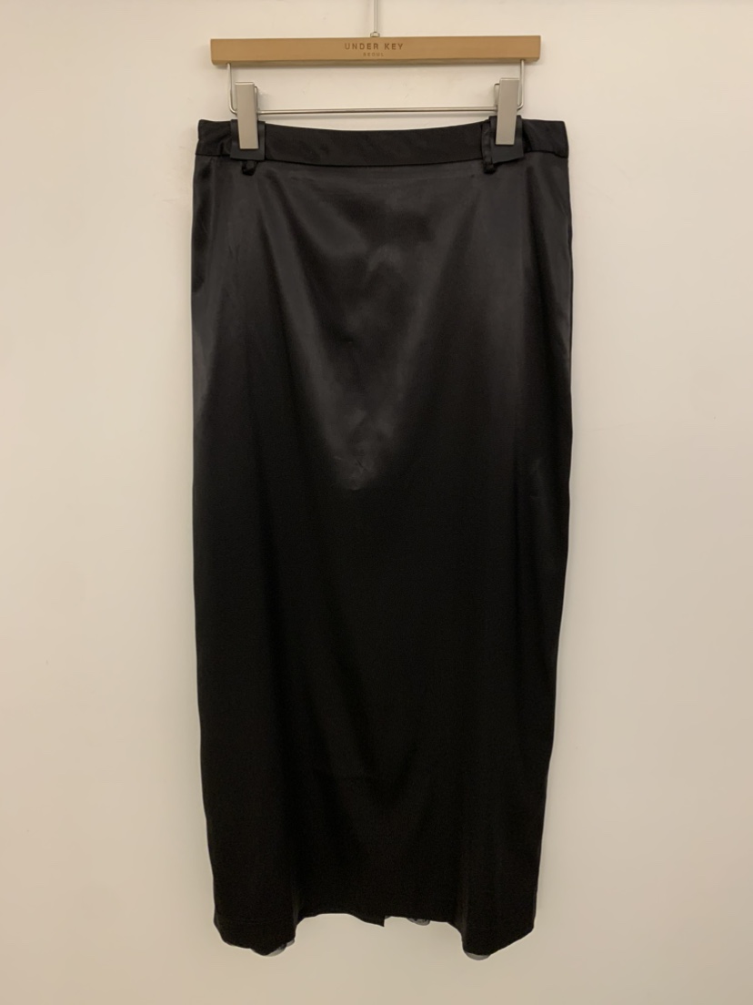 UNDER KEY韓國東大門直郵女裝新品人氣推薦熱賣職業長裙UNDER KEY長裙圖色3黑色