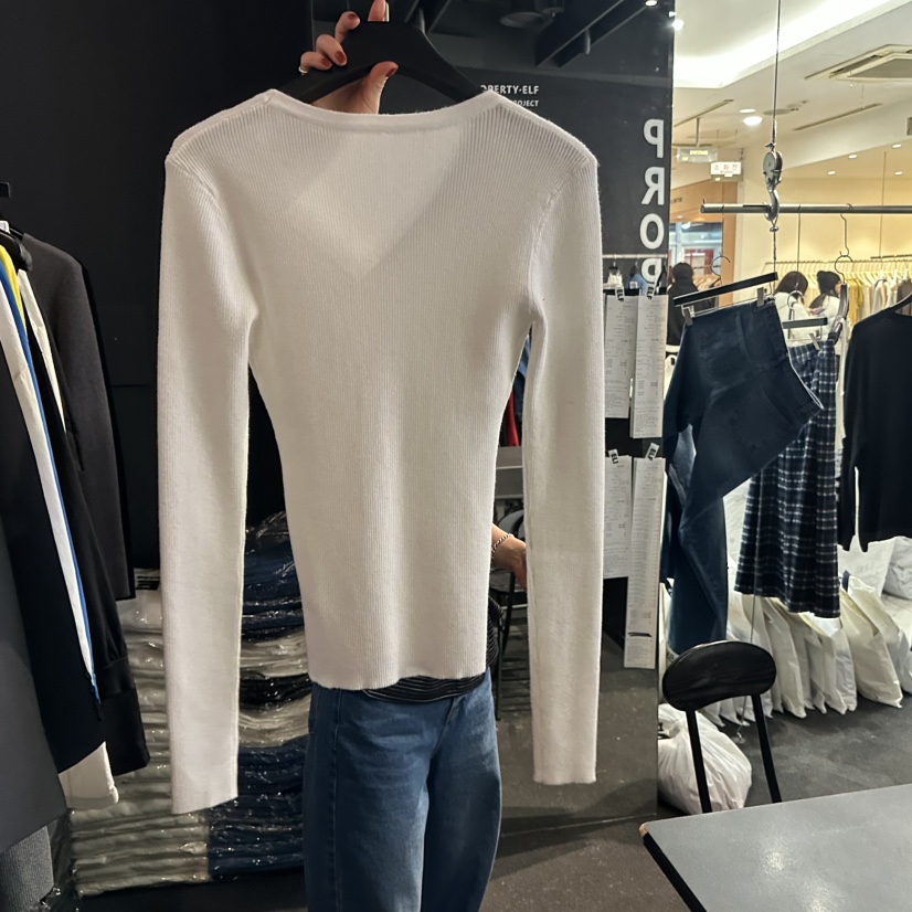 ELF-L韓國直郵實拍女裝新品職業26春夏人氣熱賣休閑長袖T恤PROJECT ELF/ELF-L長袖T恤