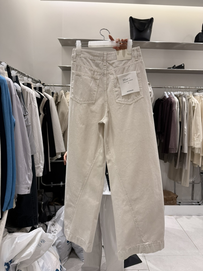 WOOD SAGE韓國東大門代購女士新款時尚職業熱賣休閑牛仔褲WOOD SAGE牛仔褲