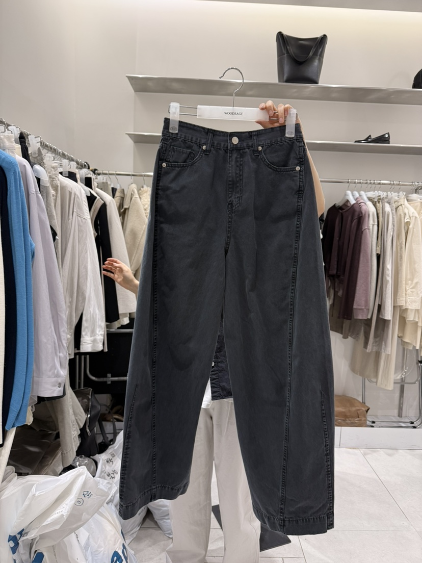 WOOD SAGE韓國東大門代購女士新款時尚職業熱賣休閑牛仔褲WOOD SAGE牛仔褲圖色3
