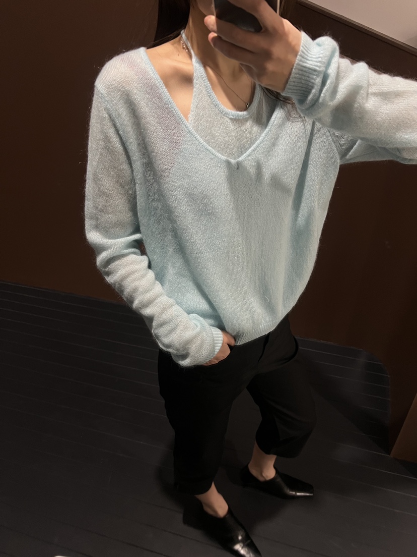 ADDICTED韓國直郵實拍女士新款推薦26春夏時尚針織衫假兩件ADDICTED針織衫